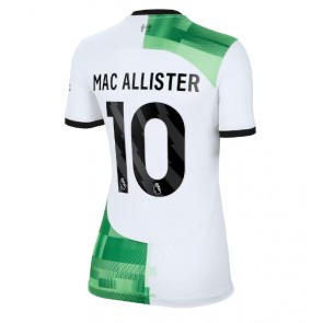 Liverpool Alexis Mac Allister #10 Gostujuci Dres za Ženska 2023-24 Kratak Rukavima